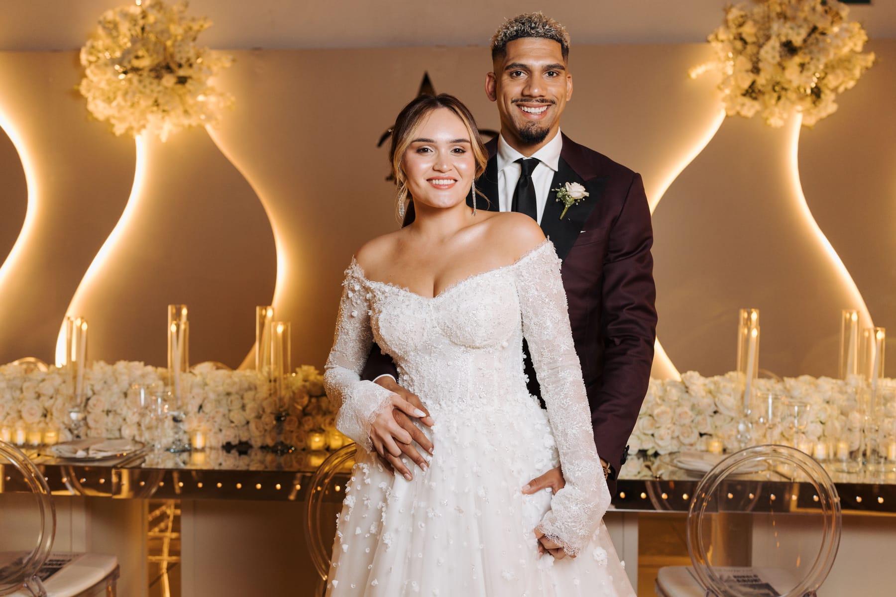 Boda R&A — los novios, evento a cargo de Cecilia Eriksson Eventos