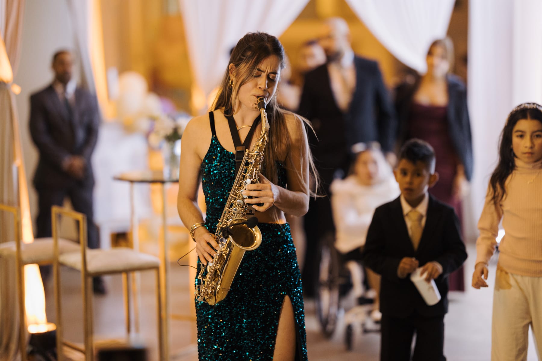 Evento — música en vivo, a cargo de Cecilia Eriksson Eventos