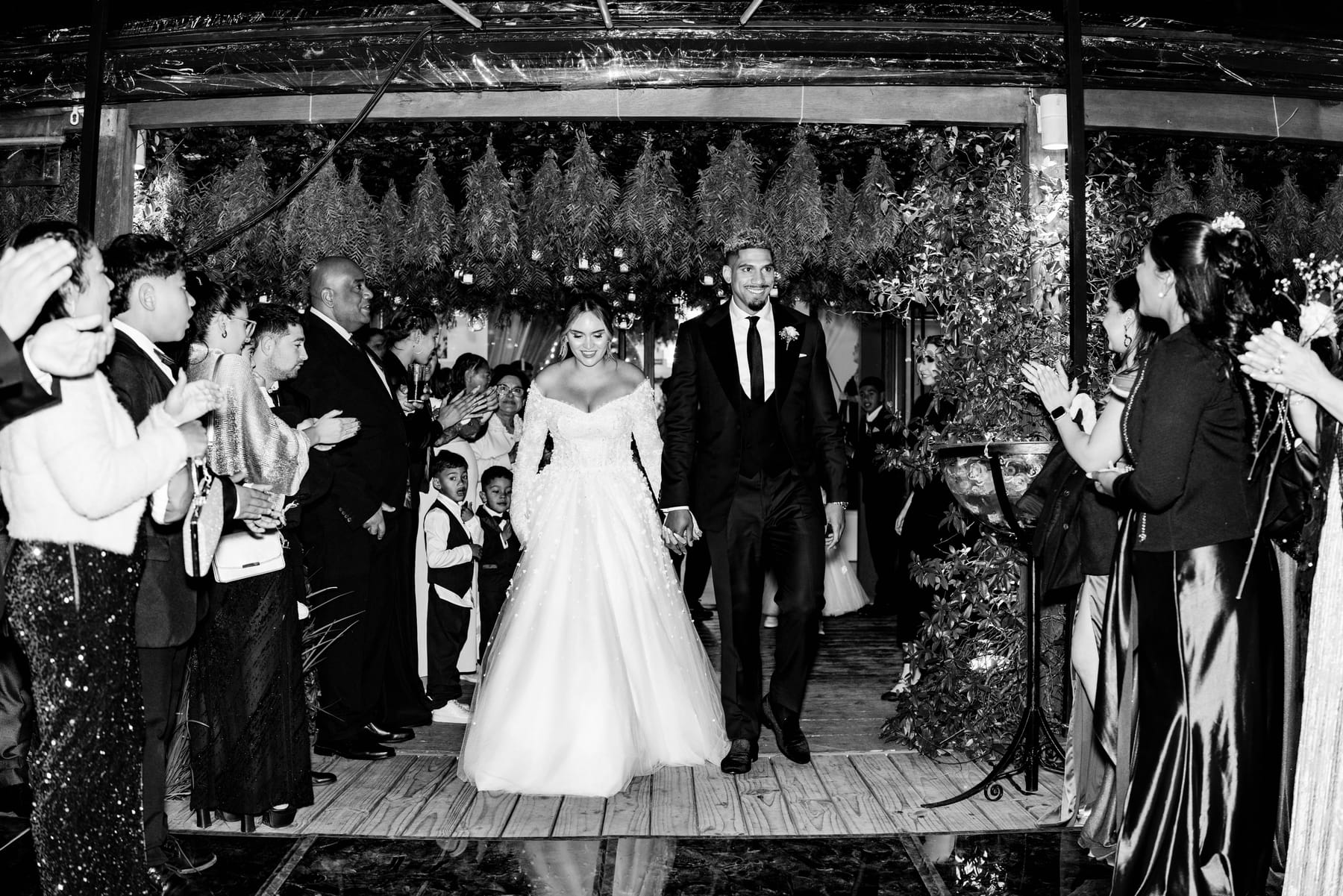 Boda R&A — la entrada de los novios, evento a cargo de Cecilia Eriksson Eventos